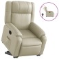 vidaXL Relaxsessel mit Aufstehhilfe Elektrisch Creme Kunstleder vidaXL Relaxsessel mit Aufstehhilfe Elektrisch Creme Kunstleder