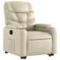 vidaXL Relaxsessel mit Aufstehhilfe Creme Kunstleder vidaXL Relaxsessel mit Aufstehhilfe Creme Kunstleder