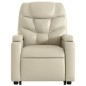 vidaXL Relaxsessel mit Aufstehhilfe Creme Kunstleder vidaXL Relaxsessel mit Aufstehhilfe Creme Kunstleder