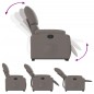 vidaXL Relaxsessel mit Aufstehhilfe Taupe Stoff vidaXL Relaxsessel mit Aufstehhilfe Taupe Stoff
