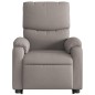 vidaXL Relaxsessel mit Aufstehhilfe Taupe Stoff vidaXL Relaxsessel mit Aufstehhilfe Taupe Stoff