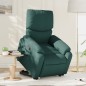 vidaXL Relaxsessel mit Aufstehhilfe Dunkelgrün Stoff vidaXL Relaxsessel mit Aufstehhilfe Dunkelgrün Stoff