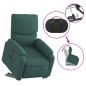 vidaXL Relaxsessel mit Aufstehhilfe Dunkelgrün Stoff vidaXL Relaxsessel mit Aufstehhilfe Dunkelgrün Stoff