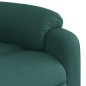 vidaXL Relaxsessel mit Aufstehhilfe Dunkelgrün Stoff vidaXL Relaxsessel mit Aufstehhilfe Dunkelgrün Stoff