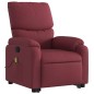 vidaXL Massagesessel mit Aufstehhilfe Weinrot Stoff vidaXL Massagesessel mit Aufstehhilfe Weinrot Stoff