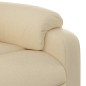 vidaXL Massagesessel mit Aufstehhilfe Creme Stoff vidaXL Massagesessel mit Aufstehhilfe Creme Stoff