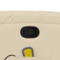 vidaXL Massagesessel mit Aufstehhilfe Creme Stoff vidaXL Massagesessel mit Aufstehhilfe Creme Stoff