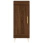 vidaXL Highboard Braun Eichen-Optik 34,5x34x180 cm Holzwerkstoff vidaXL Highboard Braun Eichen-Optik 34,5x34x180 cm Holzwerkstoff