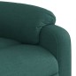 vidaXL Elektrischer Massagesessel mit Aufstehhilfe Dunkelgrün Stoff vidaXL Elektrischer Massagesessel mit Aufstehhilfe Dunkelgrün Stoff
