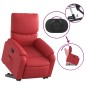 vidaXL Relaxsessel mit Aufstehhilfe Rot Kunstleder vidaXL Relaxsessel mit Aufstehhilfe Rot Kunstleder