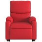 vidaXL Relaxsessel mit Aufstehhilfe Rot Kunstleder vidaXL Relaxsessel mit Aufstehhilfe Rot Kunstleder