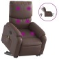 vidaXL Massagesessel mit Aufstehhilfe Elektrisch Braun Kunstleder vidaXL Massagesessel mit Aufstehhilfe Elektrisch Braun Kunstleder