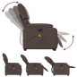 vidaXL Massagesessel mit Aufstehhilfe Elektrisch Braun Kunstleder vidaXL Massagesessel mit Aufstehhilfe Elektrisch Braun Kunstleder