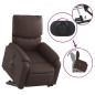 vidaXL Massagesessel mit Aufstehhilfe Elektrisch Braun Kunstleder vidaXL Massagesessel mit Aufstehhilfe Elektrisch Braun Kunstleder