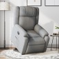 vidaXL Relaxsessel mit Aufstehhilfe Hellgrau Stoff vidaXL Relaxsessel mit Aufstehhilfe Hellgrau Stoff