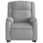 vidaXL Relaxsessel mit Aufstehhilfe Hellgrau Stoff vidaXL Relaxsessel mit Aufstehhilfe Hellgrau Stoff