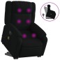 vidaXL Massagesessel mit Aufstehhilfe Schwarz Stoff vidaXL Massagesessel mit Aufstehhilfe Schwarz Stoff