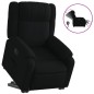 vidaXL Relaxsessel mit Aufstehhilfe Elektrisch Schwarz Stoff vidaXL Relaxsessel mit Aufstehhilfe Elektrisch Schwarz Stoff