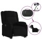 vidaXL Relaxsessel mit Aufstehhilfe Elektrisch Schwarz Stoff vidaXL Relaxsessel mit Aufstehhilfe Elektrisch Schwarz Stoff
