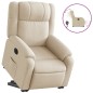 vidaXL Relaxsessel mit Aufstehhilfe Elektrisch Creme Stoff vidaXL Relaxsessel mit Aufstehhilfe Elektrisch Creme Stoff