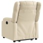 vidaXL Relaxsessel mit Aufstehhilfe Elektrisch Creme Stoff vidaXL Relaxsessel mit Aufstehhilfe Elektrisch Creme Stoff