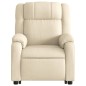 vidaXL Relaxsessel mit Aufstehhilfe Elektrisch Creme Stoff vidaXL Relaxsessel mit Aufstehhilfe Elektrisch Creme Stoff