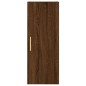 vidaXL Highboard Braun Eichen-Optik 34,5x34x180 cm Holzwerkstoff vidaXL Highboard Braun Eichen-Optik 34,5x34x180 cm Holzwerkstoff