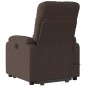 vidaXL Massagesessel mit Aufstehhilfe Braun Mikrofasergewebe vidaXL Massagesessel mit Aufstehhilfe Braun Mikrofasergewebe