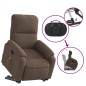vidaXL Massagesessel mit Aufstehhilfe Braun Mikrofasergewebe vidaXL Massagesessel mit Aufstehhilfe Braun Mikrofasergewebe