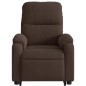 vidaXL Massagesessel mit Aufstehhilfe Braun Mikrofasergewebe vidaXL Massagesessel mit Aufstehhilfe Braun Mikrofasergewebe