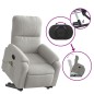 vidaXL Massagesessel mit Aufstehhilfe Hellgrau Mikrofasergewebe vidaXL Massagesessel mit Aufstehhilfe Hellgrau Mikrofasergewebe