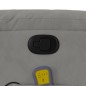 vidaXL Massagesessel mit Aufstehhilfe Hellgrau Mikrofasergewebe vidaXL Massagesessel mit Aufstehhilfe Hellgrau Mikrofasergewebe