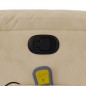 vidaXL Massagesessel mit Aufstehhilfe Creme Mikrofasergewebe vidaXL Massagesessel mit Aufstehhilfe Creme Mikrofasergewebe