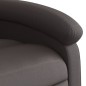 vidaXL Relaxsessel mit Aufstehhilfe Elektrisch Dunkelbraun Echtleder vidaXL Relaxsessel mit Aufstehhilfe Elektrisch Dunkelbraun Echtleder