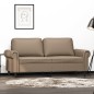 vidaXL 2-Sitzer-Sofa Cappuccino-Braun 140 cm Kunstleder vidaXL 2-Sitzer-Sofa Cappuccino-Braun 140 cm Kunstleder