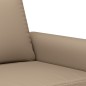 vidaXL 2-Sitzer-Sofa Cappuccino-Braun 140 cm Kunstleder vidaXL 2-Sitzer-Sofa Cappuccino-Braun 140 cm Kunstleder