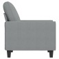 vidaXL Sessel Hellgrau 60 cm Stoff vidaXL Sessel Hellgrau 60 cm Stoff