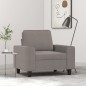 vidaXL Sessel Taupe 60 cm Stoff vidaXL Sessel Taupe 60 cm Stoff
