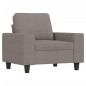 vidaXL Sessel Taupe 60 cm Stoff vidaXL Sessel Taupe 60 cm Stoff