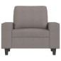 vidaXL Sessel Taupe 60 cm Stoff vidaXL Sessel Taupe 60 cm Stoff