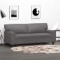 vidaXL 2-Sitzer-Sofa Grau 140 cm Kunstleder vidaXL 2-Sitzer-Sofa Grau 140 cm Kunstleder