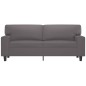 vidaXL 2-Sitzer-Sofa Grau 140 cm Kunstleder vidaXL 2-Sitzer-Sofa Grau 140 cm Kunstleder
