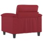 vidaXL Sessel Weinrot 60 cm Kunstleder vidaXL Sessel Weinrot 60 cm Kunstleder