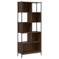 vidaXL Bücherregal Braun Eichen-Optik 72x28x172 cm Holzwerkstoff vidaXL Bücherregal Braun Eichen-Optik 72x28x172 cm Holzwerkstoff