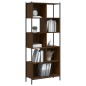 vidaXL Bücherregal Braun Eichen-Optik 72x28x172 cm Holzwerkstoff vidaXL Bücherregal Braun Eichen-Optik 72x28x172 cm Holzwerkstoff