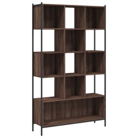 vidaXL Bücherregal Braun Eichen-Optik 102x28x172 cm Holzwerkstoff