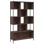 vidaXL Bücherregal Braun Eichen-Optik 102x28x172 cm Holzwerkstoff vidaXL Bücherregal Braun Eichen-Optik 102x28x172 cm Holzwerkstoff