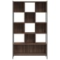vidaXL Bücherregal Braun Eichen-Optik 102x28x172 cm Holzwerkstoff vidaXL Bücherregal Braun Eichen-Optik 102x28x172 cm Holzwerkstoff