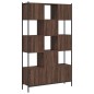 vidaXL Bücherregal Braun Eichen-Optik 102x28x172 cm Holzwerkstoff vidaXL Bücherregal Braun Eichen-Optik 102x28x172 cm Holzwerkstoff
