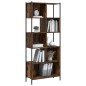vidaXL Bücherregal Räuchereiche 72x28x172 cm Holzwerkstoff vidaXL Bücherregal Räuchereiche 72x28x172 cm Holzwerkstoff